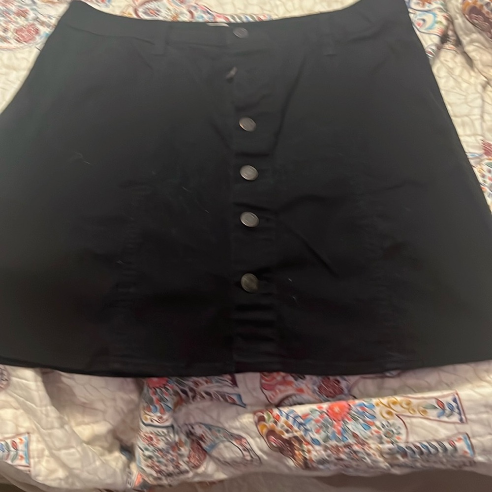 Black Mini Skirt